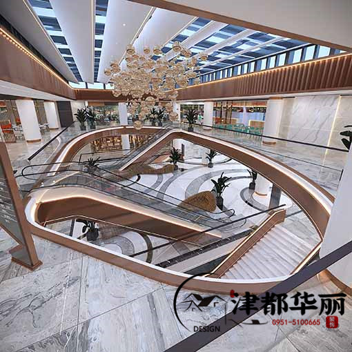銀川火車站商業綜合體設計公司,銀川辦公設計裝修公司_nxjdhl
