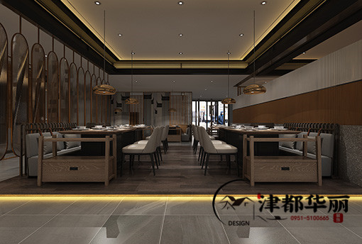 銀川青山火鍋店設計裝修案例_銀川火鍋店設計裝修公司_CY