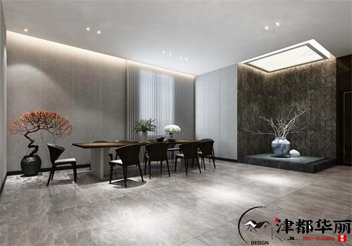 銀川亞泰物流辦公設計方案鑒賞|不同風格的表現，使空間更具有特色