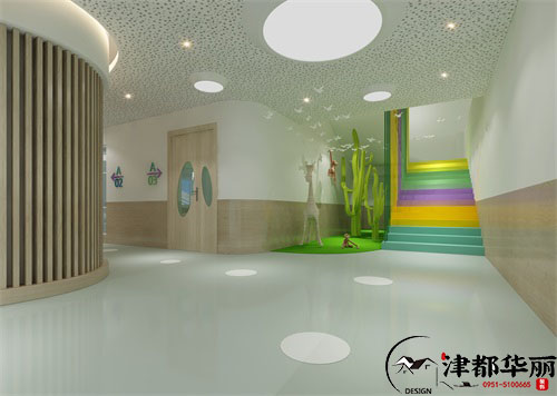 銀川天賦幼兒園設計方案鑒賞|銀川幼兒園設計裝修公司推薦