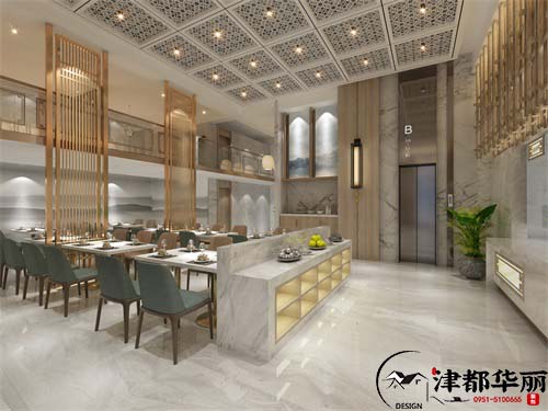 銀川莫院餐廳設計裝修方案鑒賞|銀川餐廳設計裝修公司推薦