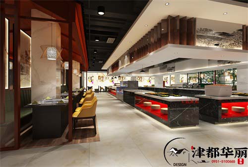 銀川老川香火鍋店設計方案鑒賞|銀川火鍋店設計裝修公司推薦