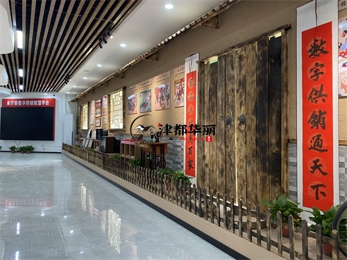 銀川農業展廳裝修設計項目|津都華麗設計