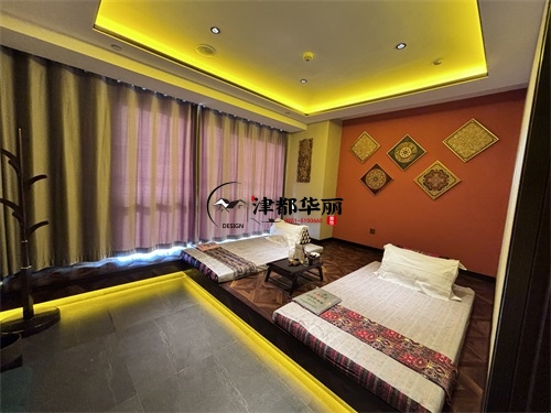 銀川養生會所裝修設計項目|津都華麗設計