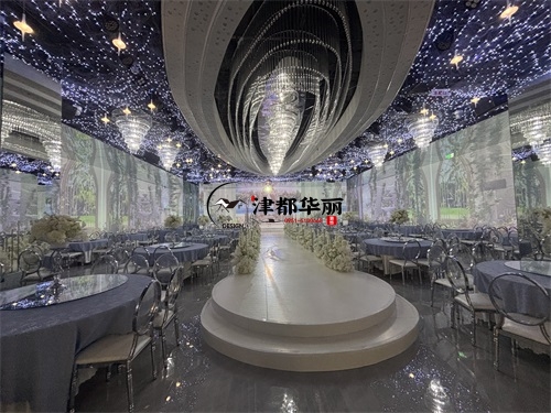 銀川宴會(huì)中心裝修設(shè)計(jì)項(xiàng)目|津都華麗設(shè)計(jì)