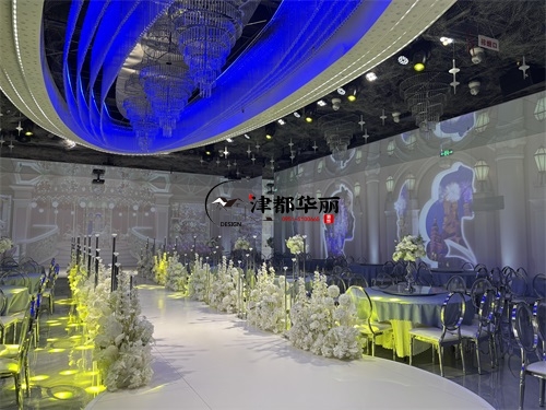 銀川宴會(huì)中心裝修設(shè)計(jì)項(xiàng)目|津都華麗設(shè)計(jì)