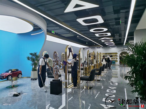 銀川美業(yè)中心裝修設計項目|津都華麗設計