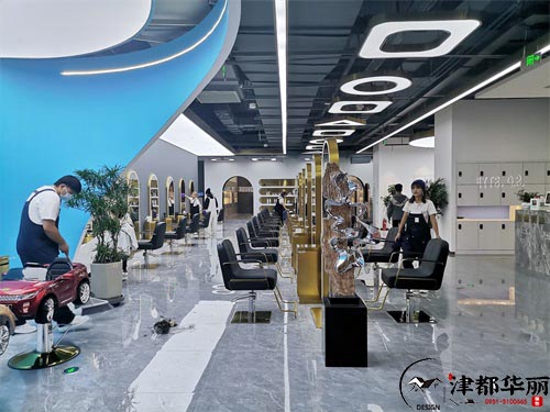 銀川美業(yè)中心裝修設計項目|津都華麗設計