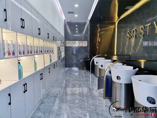 銀川美業(yè)中心裝修設計項目|津都華麗設計