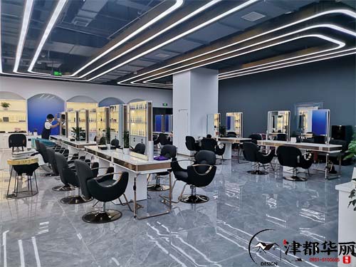銀川美業(yè)中心裝修設計項目|津都華麗設計