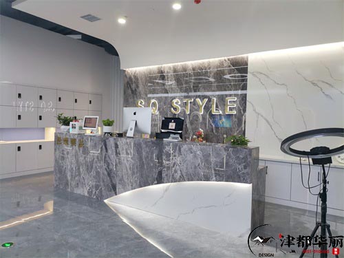 銀川美業(yè)中心裝修設計項目|津都華麗設計