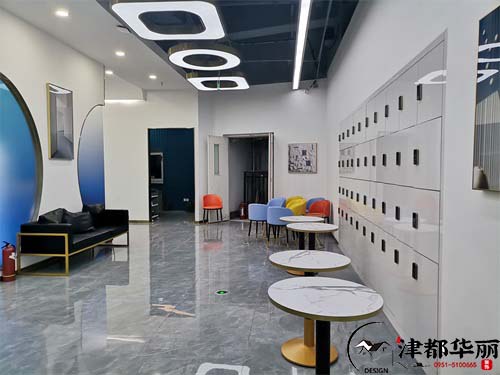 銀川美業(yè)中心裝修設計項目|津都華麗設計