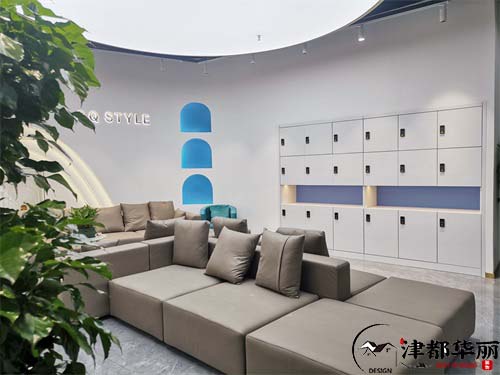 銀川美業(yè)中心裝修設計項目|津都華麗設計