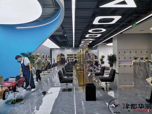 銀川美業(yè)中心裝修設計項目|津都華麗設計